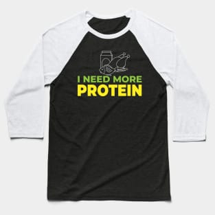 Protein Muscle Baseball T-Shirt